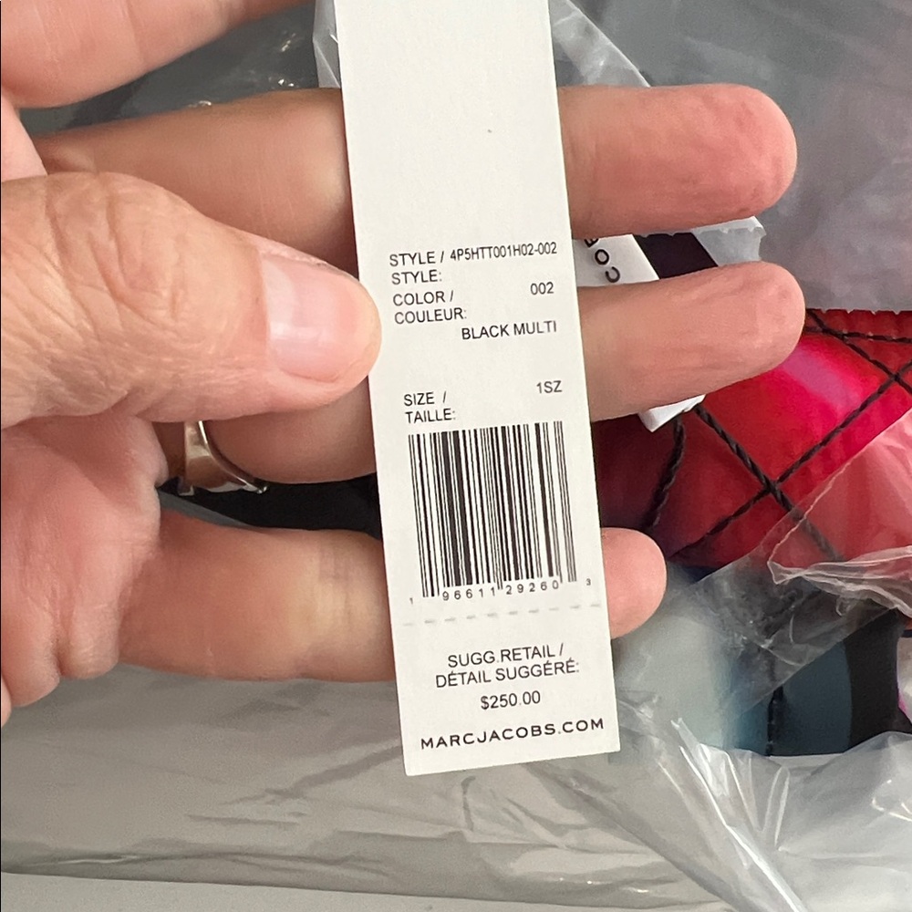 Marc Jacobs, Multicolor Floral Quilted Nylon Tote Bag, STUNNING - Picture 7 of 10